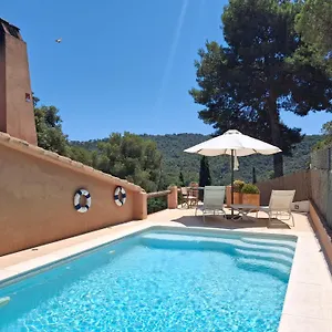 Mar Y Montana Privado Con Piscina No Cocina Couette-café